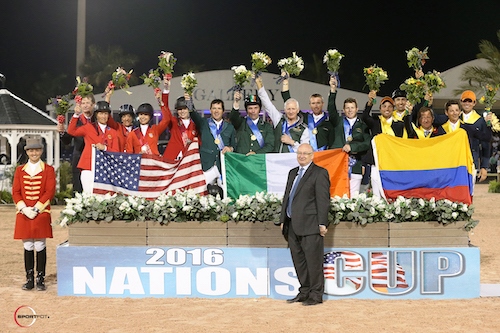 CSIO Wellington top three teams