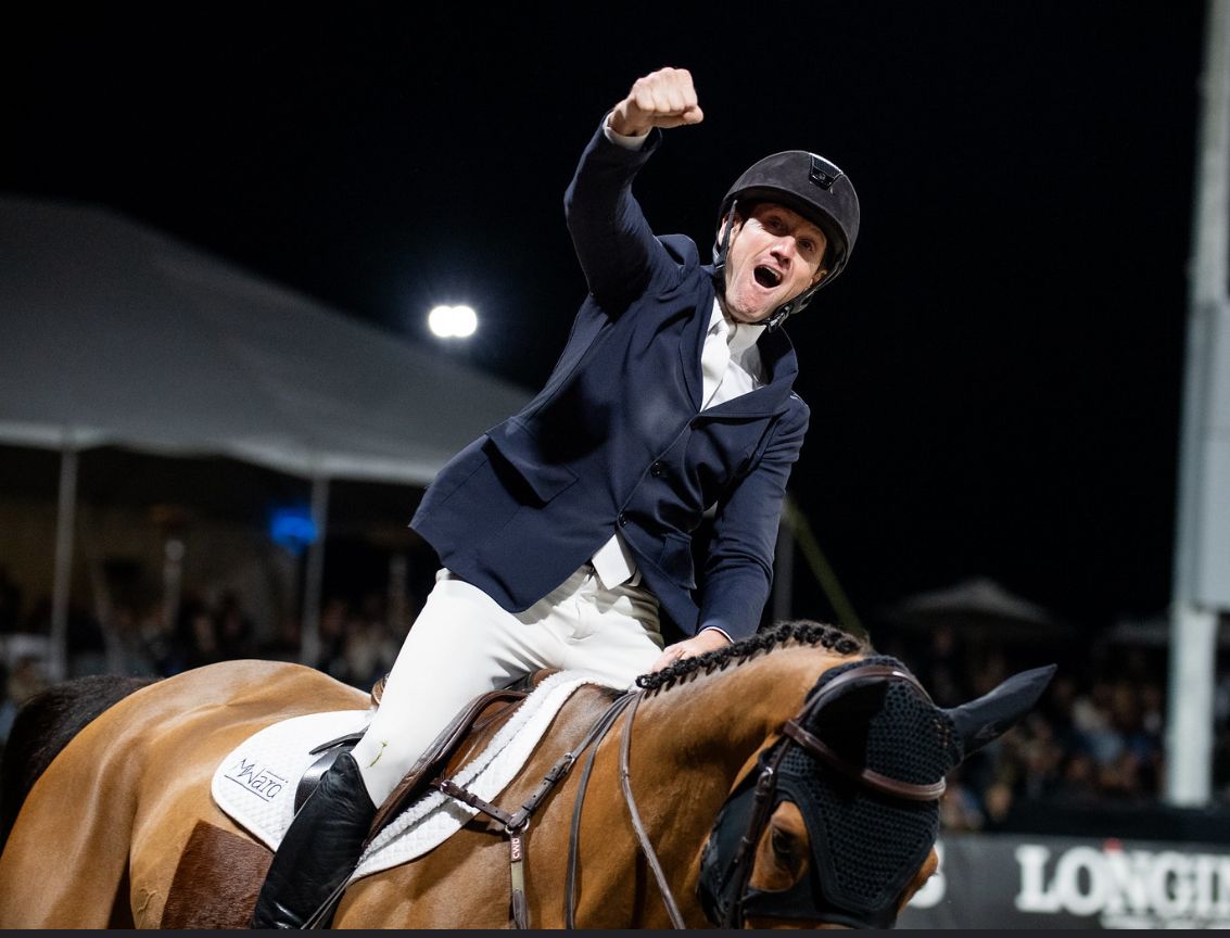 McLain Ward gana la calificativa de la Copa del Mundo en Santa Anita